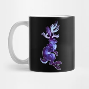 Space Jackalope (Purple) Mug